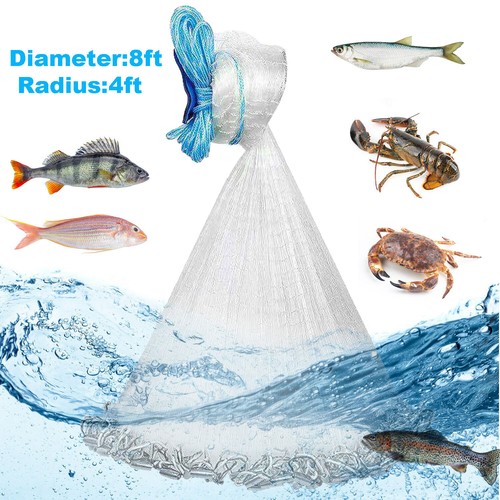 Heavy duty fishing cast net - fishing,