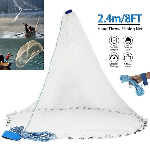 8ft fishing cast net - net, easy
